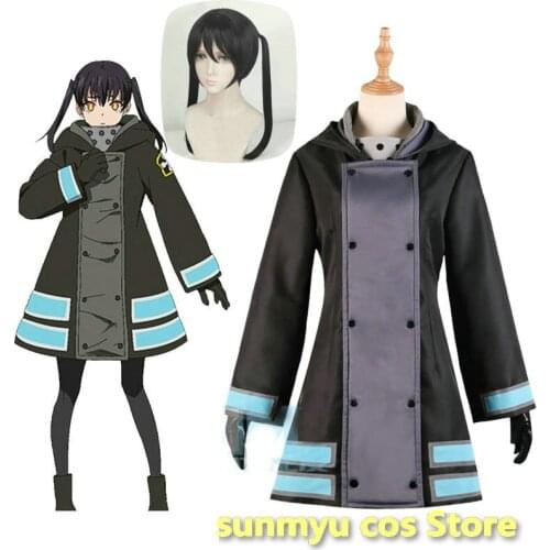 Fire Force Enn Enn No Shouboutai Season 2 Tamaki Kotatsu Cosplay Costume Custom Size Halloween