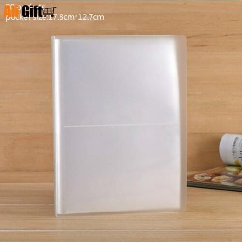 PP Surface Transparent 80 Sheets Insert Type 5R 7 Inch PP Photo Album Family Growth Book Insertion Page 80 Pocket Foto Album