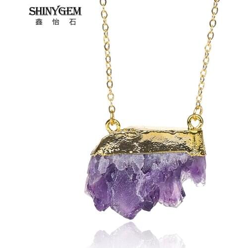 SHINYGEM Gold Pendants