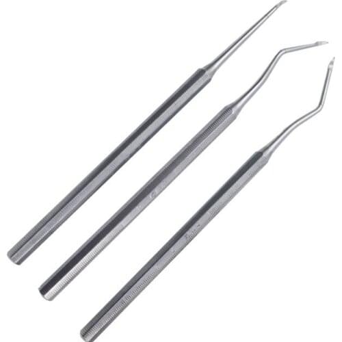 Dental instruments, root tips, octagonal handles, teething equipment