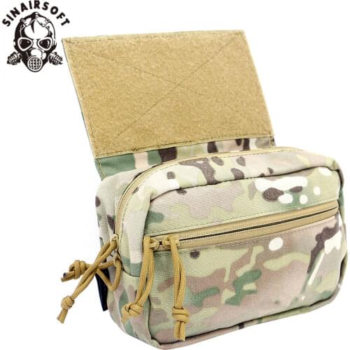 Tactical Utility Pouch Outdoor Waist Bag Hunting Military Army Molle Vest Armor Carrier CRM CRX D3 Chest Rig Drop Dump Pouch