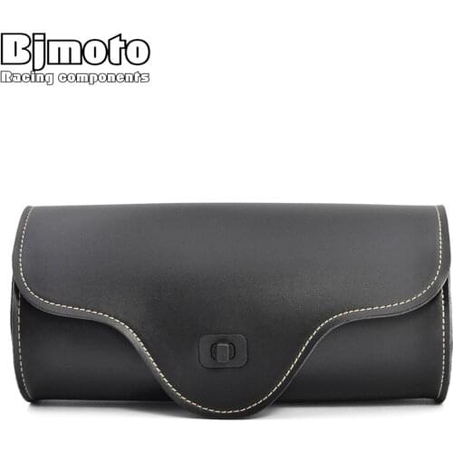 Universal Motorcycle Bag Leather Motorbike Side Tool Tail Bag Luggage Borsello Saddle Bags for Honda Motor