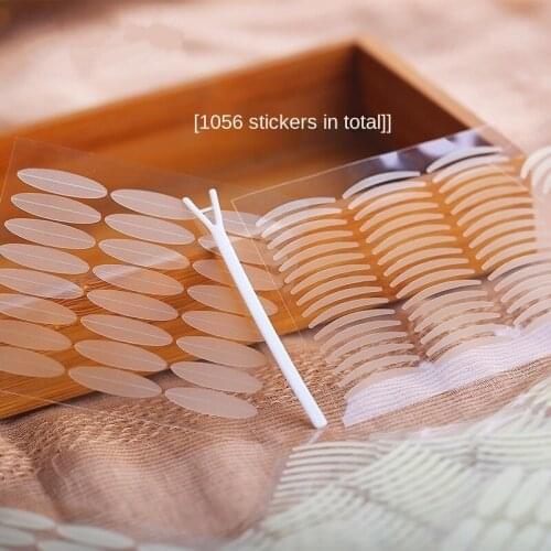 1056pcs Eyelid Tape Sticker Invisible Eyelid Paste Transparent Self-adhesive Double Eye Tape Tools