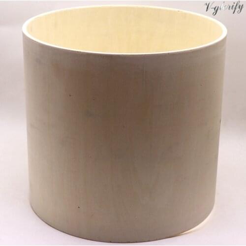 13 inch diameter * 13 inch depth poplar wood drum body drum shell