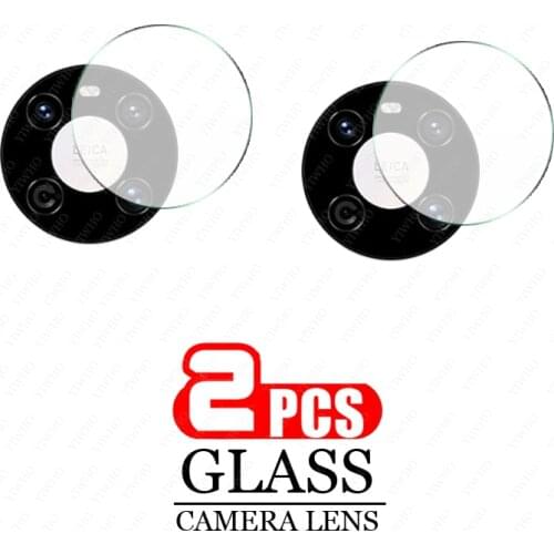 2PCS on For Huawei Mate 40 Pro Tempered Glass Mate 40 Pro Caerma Lens Screen Protector Mate 40 Plus 40pro 40plus HD