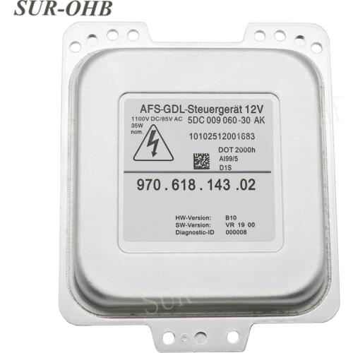 XENUS 5DC 009 060-30 AK 97061814301 AFS-GDL Xenon headlight control unit replacement for Panamer a 970 5DC00906030 97061814302