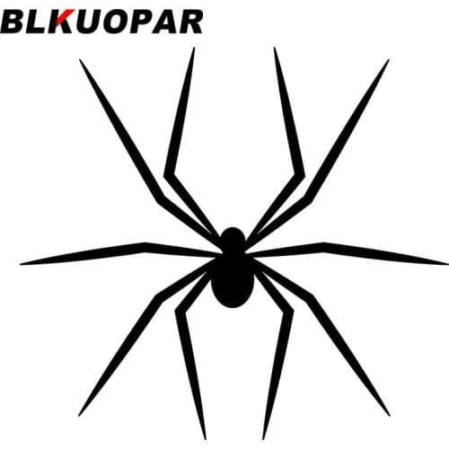 BLKUOPAR for Spider Car Stickers Fashion Sunscreen Decals Bumper JDM Assessoires Trunk Windshield Waterproof Vinyl Car Wrap