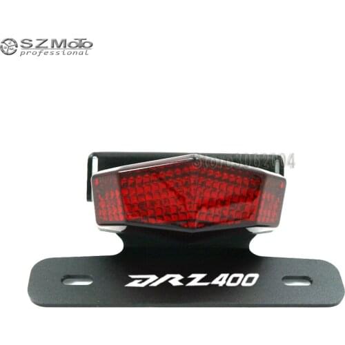 License Plate Holder frame LED Light For SUZUKI DR-Z400 S/M DRZ400 400S 400SM Tail Tidy Fender Eliminator Registration 2005-2019