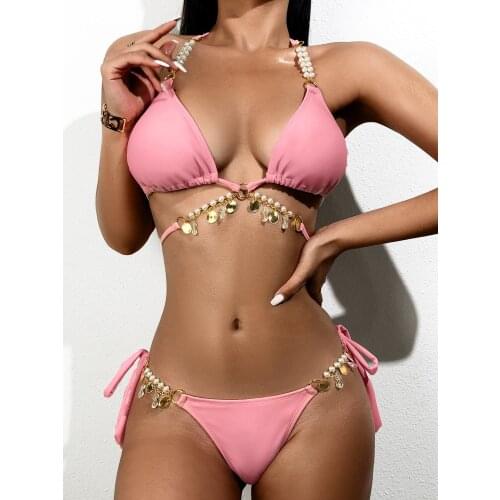 JIASHIYU Swimwear With Rhinestones