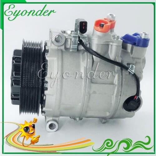 A/C AC Air Conditioning Compressor for Volkswagen TOUARE 7LA 7L6 7L7 4.2 V8 94812601100 447180-3760 447180376 447190-3600