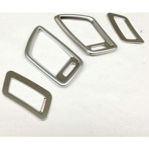 For Nissan Qashqai J11 Air conditioning outlet Cover Trim Front Decoration ABS Chrome 2015 to 2017 Car-styling accessories