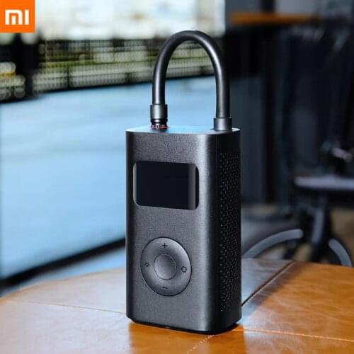 Original Xiaomi Mijia Inflatable Tire Pressure Digital Monitor Tire Compressor Multi-nozzle For Smart Car Football Bicycle Tires