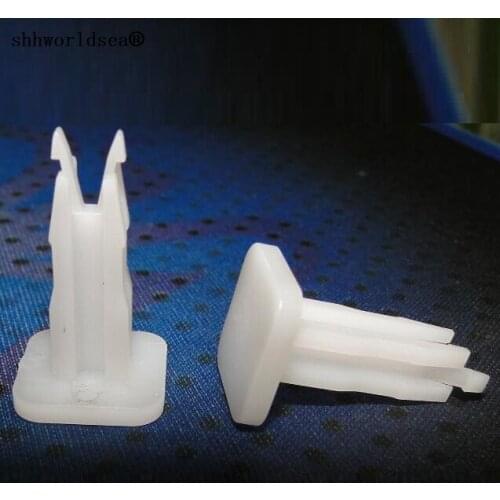 Shhworldsea auto clip fastener Front bumper left and right fixed clips for toyota RV4