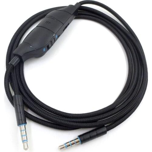 1.5m Headphone Audio Cable Replacement Music Cord Line for Logitech G633 G635 G933 G935 Gaming Headset Earphones Accessories