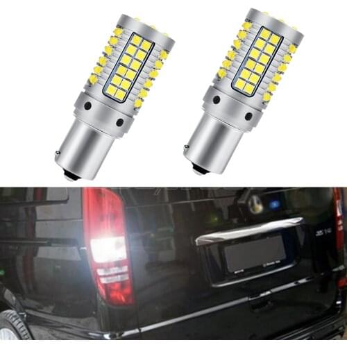 2Pcs For Mercedes Benz Viano Vito W639 2003-2015 Canbus Error Free LED Reverse Backup Back up Light Bulb Light