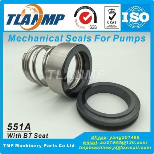 551A Mechanical Seals with BT Stationary Seat (d=12~35mm) -Burgmann BT-RN,VULCAN 12,Flowserve 42,ROTEN R2,UNITEN U2,AESSEAL T03