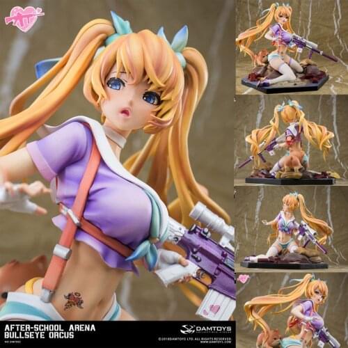 15cm Damtoys After-school Arena Second Shot All Rounder Bullseye Orcus Sexy Anime Figure All-rounder Elf Sexy Action Figure Toys
