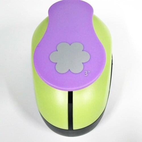 7.3cm Large Diy Paper Punches For Scrapbooking Cutter Cortador Perfurador De Papel Furador Furadores Eva Hole Punch Ferramenta