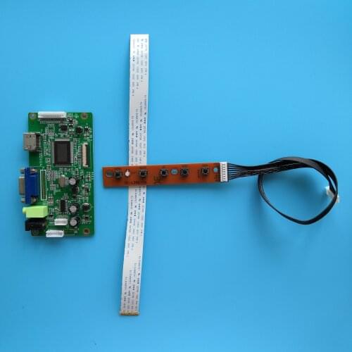 For NV156FHM-N34 DIY KIT VGA 40Pin LCD EDP SCREEN display 1920X1080 Controller board DRIVER monitor 15.6"