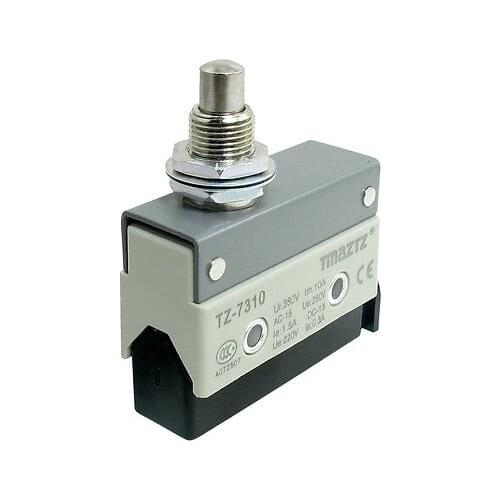 TZ-7310 Panel Mount Plunger Momentary Micro Switch Ui 380V Ith 10A