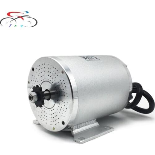 FXQ MY1020 Upgrade Brushless dc motor BM1109 1600W 48V Middle Electric Car Engine BLDC Motor For Ebike Bicycle Scooter Kit