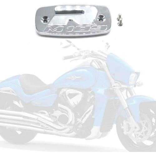 Motorcycle Front Brake Reservoir Cap Cover For 2006-2015 Suzuki Boulevard M109R