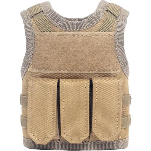 Mini Vest Style Beer Sleeve Cans Holder Water Bottles Tools Bag