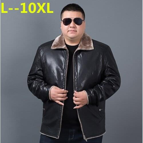 Big 10XL 9XL 8XL 6XL New arrival Men Genuine Leather Coat sheepskin mens Jacket leather winter jackets mens Shipping Plus Size