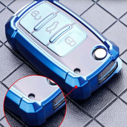 For VW Volkwagen Polo Bora Tiguan Passat Golf 6 Lavida Scirocco Soft TPU Protection Car Key Case Shell Cover Auto Accessories