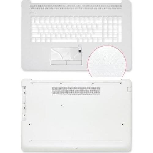 NEW Laptop Palmrest Upper Case/Bottom Cover Upper Top Case C Cover For HP 17-BY 17-CA L22751-001 6070B1308102 White Black
