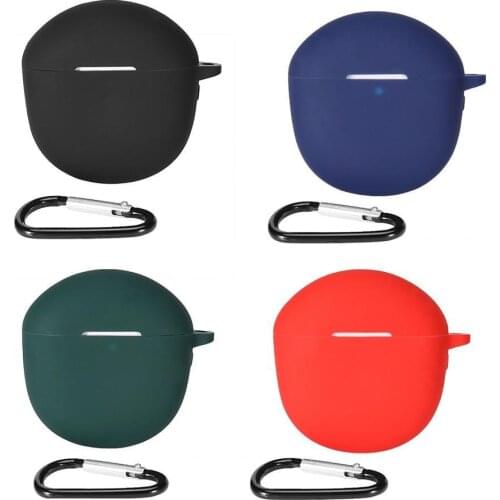 Protective Cover Soft Anti-fall Silicone Washable Bluetooth Earphone Case for Realme Buds Air Pro