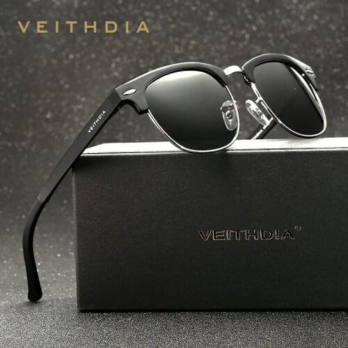 Unisex Retro Aluminum Magnesium Brand Sunglasses Polarized Lens Vintage Outdoor Eyewear Accessories Sun Glasses Oculos 6690