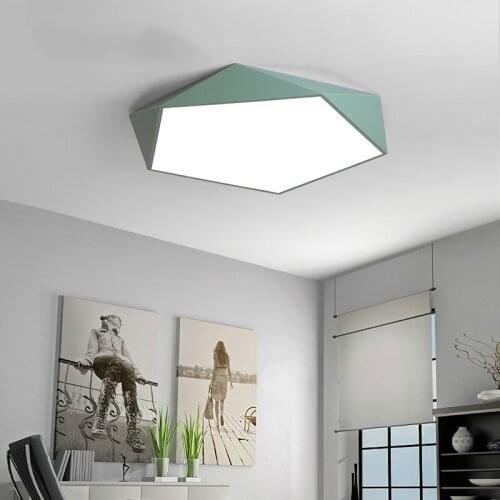 LED Ceiling Lights Modern Lamp Living Room Light Lighting Fixture Home Bedroom Kitchen Surface Mount Flush Panel Remote Control