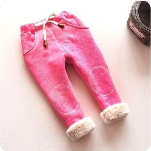 2020 girls warm pants winter newborn baby elastic casual trousers for boys infant autumn sports leggings pants toddler clothes