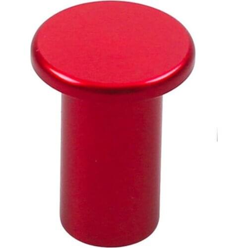 Aluminum Alloy Universal Handbrake Cover Replacement Drift Shift Knob (Red)