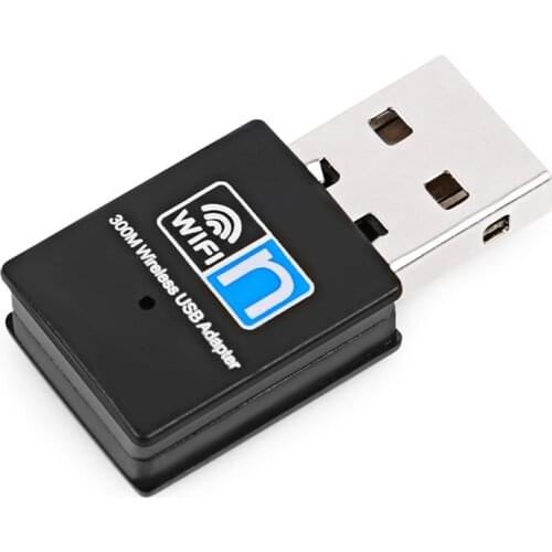 USB Wireless Network Card 300M WiFi Wireless Receiver External Network Card Adapter
