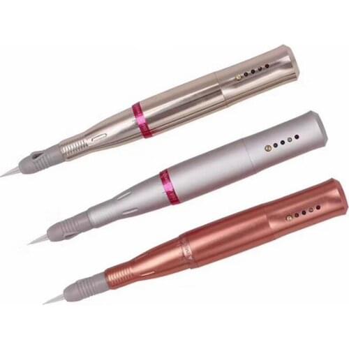 1 set professional makeup tattoo pen machine permanent eyebrow lip contour pen beauty art tattoo gun