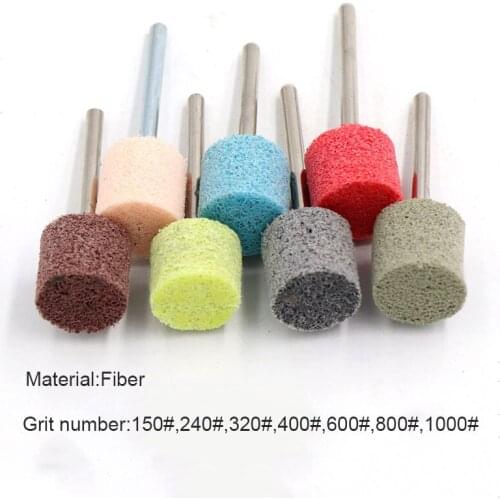2PCS Nylon Fiber Grinder Head Polishing Wheel Electric Grinder Accessories Abrasive Disc 150#~1000