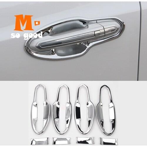 Trim Accessories Car Moulding Sticker Shell ABS Chrome for Cadillac XT5 2016 17 18 19 2020 Car Door Protector Handle Bowl Covers