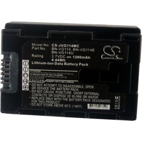 Cameron Sino 1200mAh battery for JVC GZ-E10 GZ-E100 GZ-E200 GZ-E200AU GZ-E200BU GZ-E200RU GZ-E205 GZ-E220 GZ-E245 GZ-E300