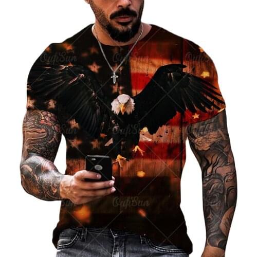 Summer Trendy 3D Printed T-Shirt For Men Street Hip Hop Style Male Short Sleeve Sport Man Oversize Tee Shirt Tops