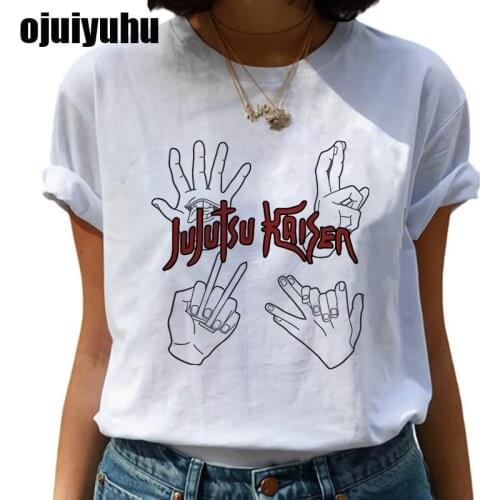 Manga Jujutsu Kaisen Gojo Satoru Yuji Itadori T-shirt Top Men Streetwear Japanese Anime Kawaii T Shirt Top Tees Clothes Tshirt