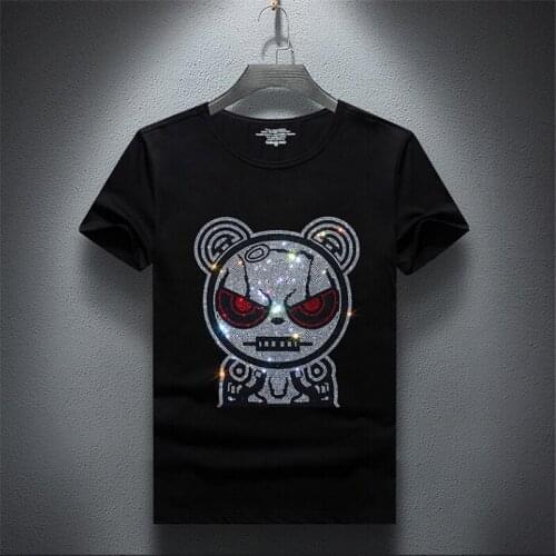 Men Women Cotton Top Tees New Style Casual O-Neck Streetwear Diamond T ShirtsT-Shirts high Quality