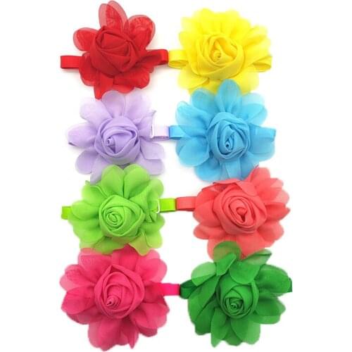 30 Pcs New Pet Dog Product Flower Dog Bowties Necktie Pet Grooming Dog Accessories For Small Medium Dog Bow Tie Pet Supplies