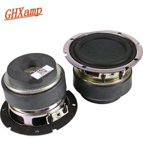 GHXAMP 2.75 inch Full Range Speaker Bluetooth Speaker DIY 4Ohm 15W For Computer loudspeaker Mid Bass Sound Box 2pcs