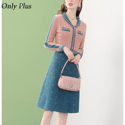Heliar Fashionable Knitted Dresses