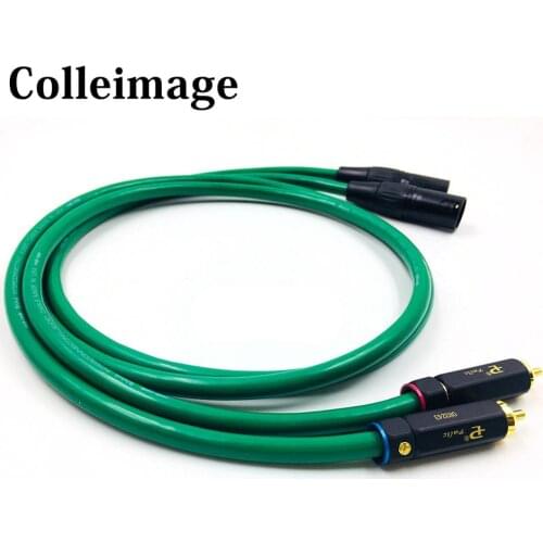 Hifi MCINTOSH 2328 Audio Cable 2 RCA to 2 XLR 3 Pin for Amplifier Sound Box Dual XLR to Dual RCA Hifi Microphone Cable
