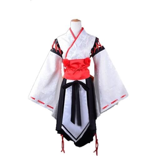 Touhou Project Cosplay Syameimaru Aya Costume Womens Dress Kimono 11