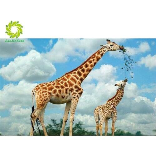 SNAFULL Square round drill DIY Diamond art Embroidery home decoration Flower Animal diamond painting cross stitch New Year gift