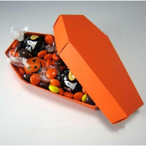 Halloween Spider Web Box Metal Cutting Dies Stencil Scrapbooking DIY Album Stamp M68E